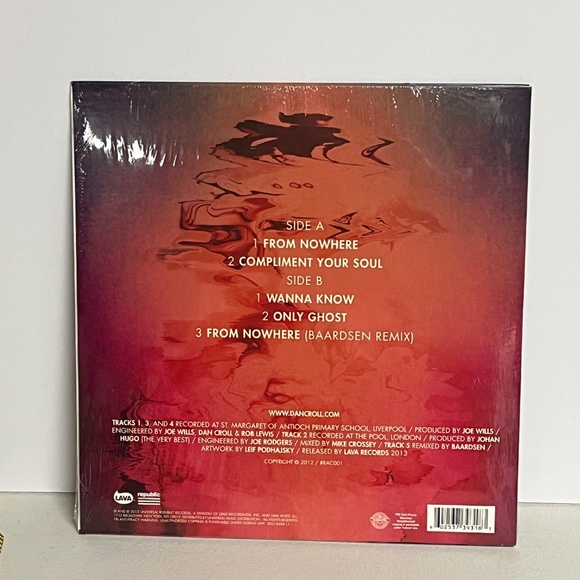 2012 Dan Croll From Nowhere 10" EP Vinyl Record Rare New Sealed - Picture 2 of 7